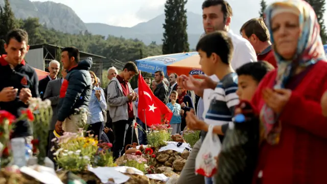 Soma Mezarlığı / Fotoğraf: Halit Onur Sandal - Getty 