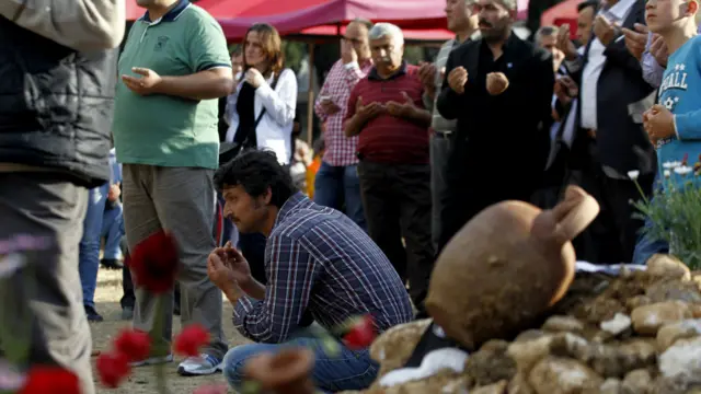 Soma Mezarlığı / Fotoğraf: Halit Onur Sandal - Getty 