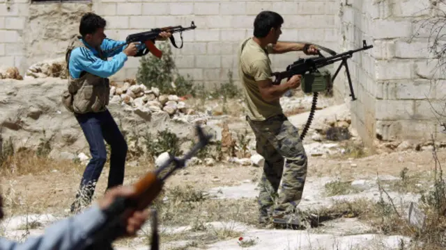 因為敘利亞反叛沒有空中力量，因此敘利亞很少用空軍對付反叛武裝