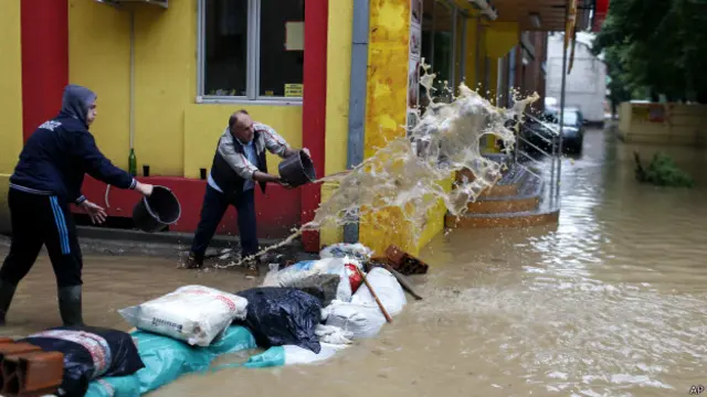 Наводнение в Сербии