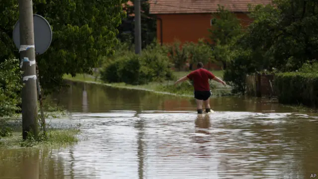 Наводнение в Сербии