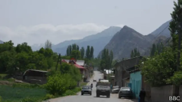 یک روستا در تاجیکستان