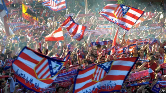 atletico madrid, parade