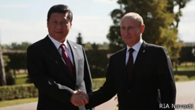 Владимир Путин и Си Цзиньпин