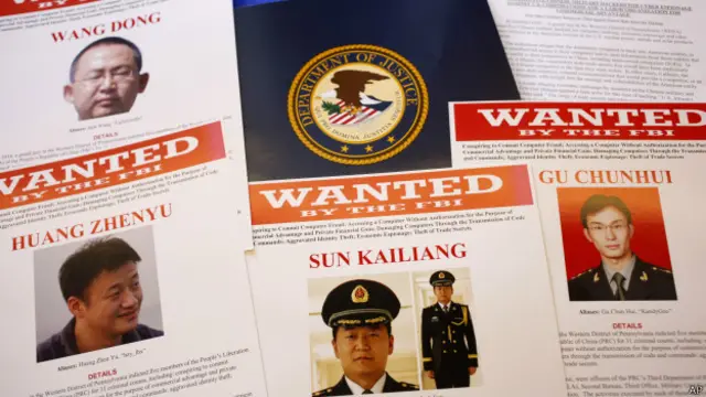 美國首次以網路間諜罪名起訴中國軍人- BBC News 中文