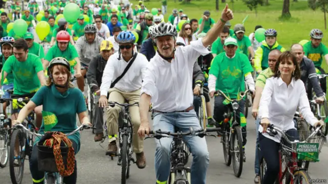 Enrique Peñalosa empezó fuerte en las encuestas pero en las últimas semanas se ha desinflado.