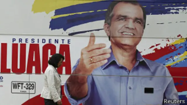 Cartel de campaña de Zuluaga