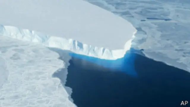 کاهش یخ در ناحیه غربی بیش از هرجای دیگر قطب جنوب است