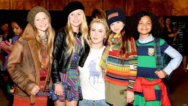 बच्चों का फ़ैशन शो, साक्षरता के लिए समर्थन, न्यूयार्क सिटी, न्यूयार्क पब्लिक लायब्रेरी