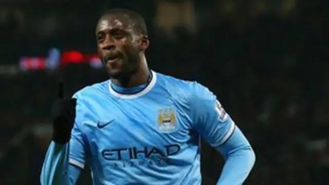 图雷本赛季为曼城打入20粒进球