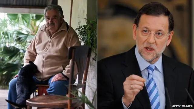 Jose Mujica, Mariano Rajoy