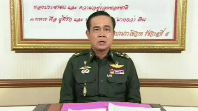 Tướng Prayut nói sẽ dùng Điều 44 trong hiến pháp tạm thời để đưa ra một lệnh mới bảo đảm an ninh tại Thái Lan.