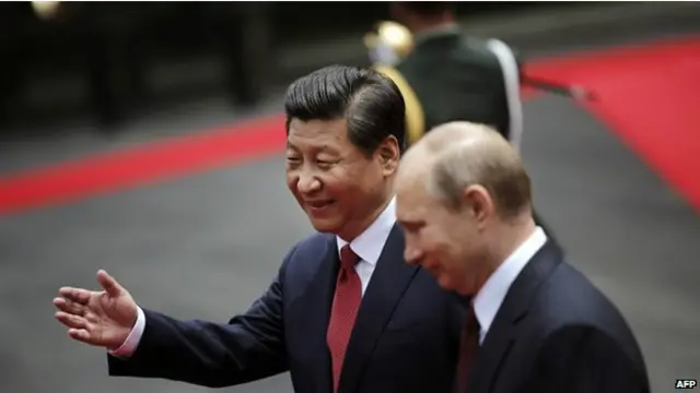 Ông Vladimir Putin và ông Tập Cận Bình
