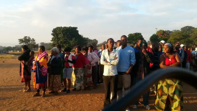 Rais aliye mamlakani Joyce Banda na wagombea wengine sita ndio wanawania kutawala nchi hiyo. 