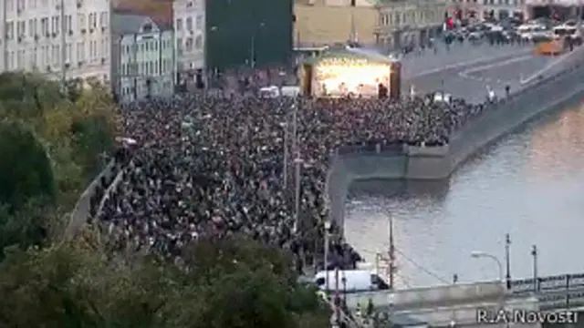 Митинг в Москве