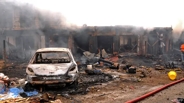 أسفر الهجوم في مدينة جوس عن مقتل أكثر من مئة شخص