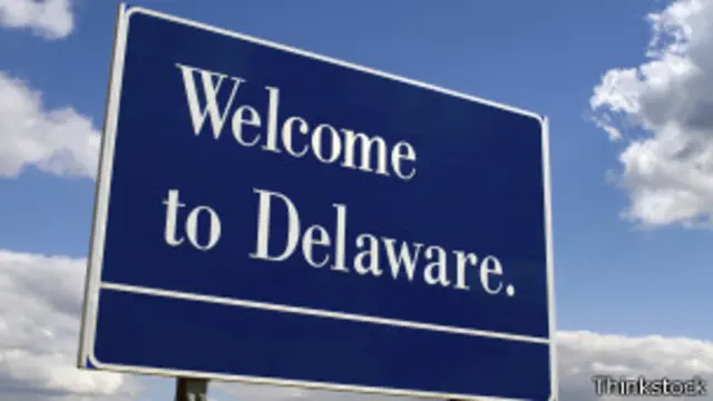 Cartel de la ciudad de Delaware
