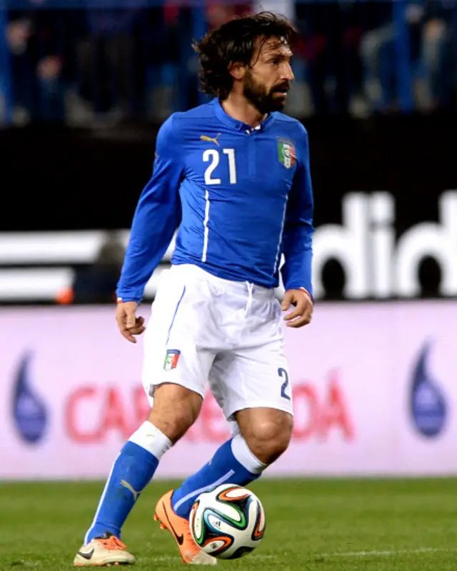اٹلی کی ٹیم ماضی میں چار بار عالمی کپ جیت چکی ہے۔ اٹلی کی کامیابی کا دارومدار تجربہ کار کھلاڑی آندرے پرلو پر ہوگا۔