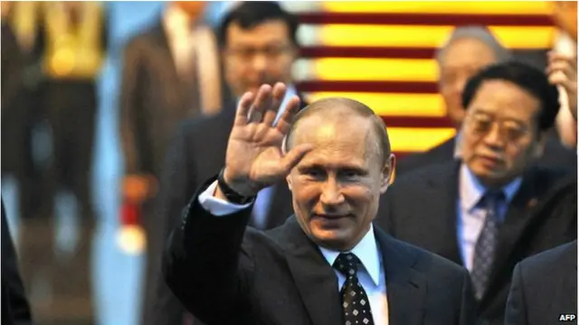 रूस के राष्ट्रपति व्लादिमीर पुतिन