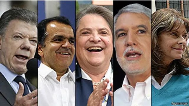 Candidatos a la presidencia de Colombia