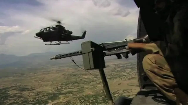 قبائلی علاقے شمالی وزیرستان میں اس وقت فوجی آپریشن جاری ہے