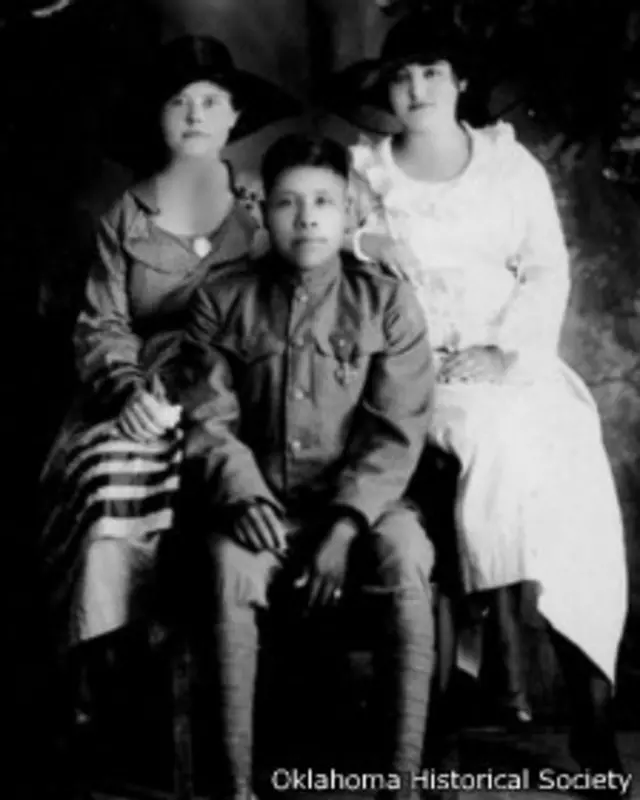 Un veterano con su familia