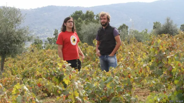 Jiménez-Landi e García (Foto: Fernando Kallás/BBC Brasil)
