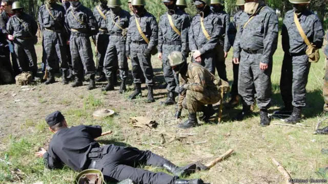 Тренировочный лагерь Нацгвардии