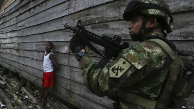 Soldado colombiano