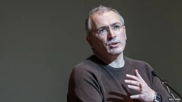 قضى ميخائيل خودوركوفسكي عشر سنوات في السجن بعد ادانته بالتهرب الضريبي