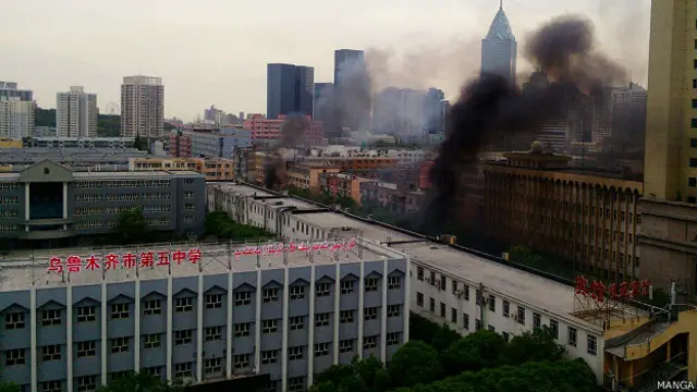 Vụ nổ trường trung học ở Urumqi vào tháng Năm 2014