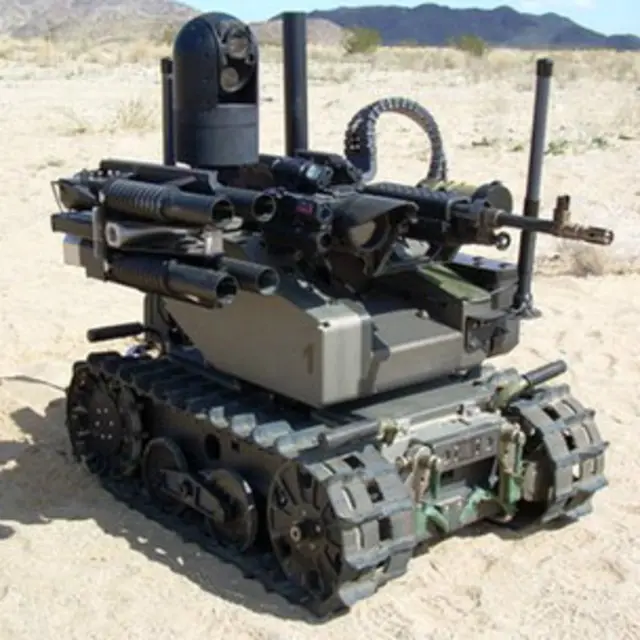Robot tanque