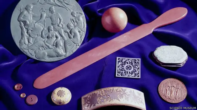 Objetos plásticos del Museo de Ciencia