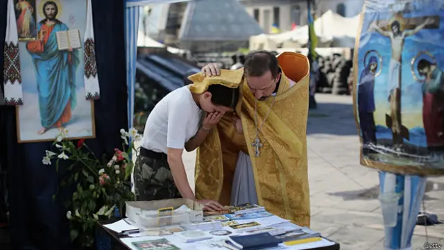 Благословение на Майдане