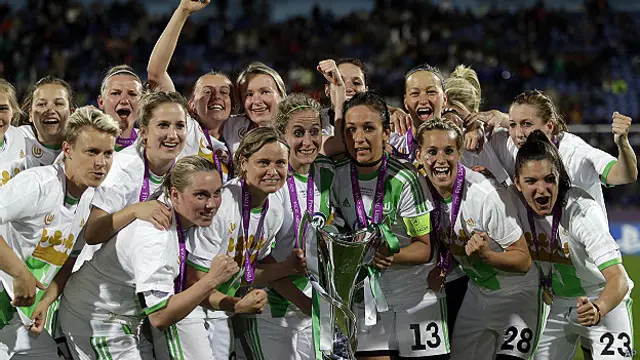 Las campeonas del Wolfsburgo