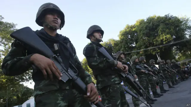 Военные в Таиланде