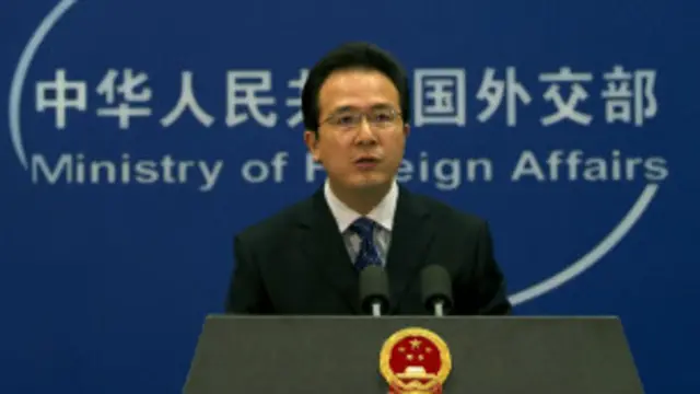 中國外交部發言人洪磊在周二的例行記者會上也就日本解禁集體自衛權發表了評論。