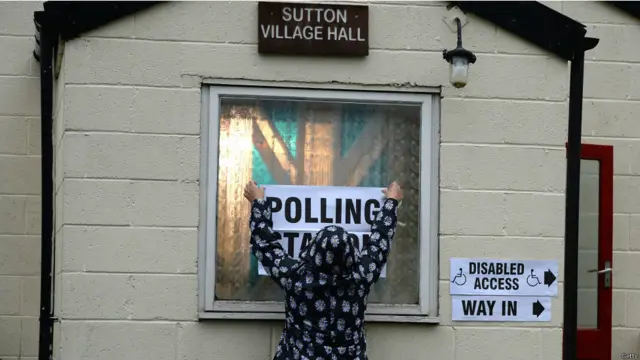 英国投票站面面观