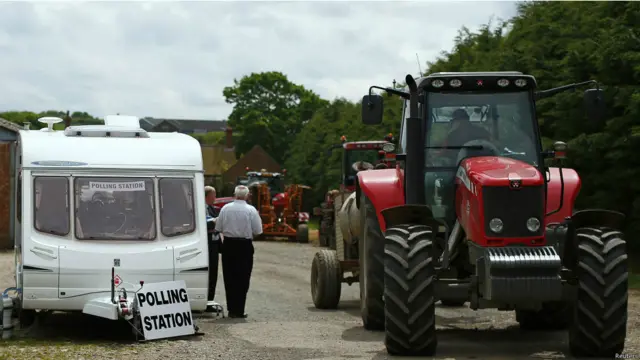 英国投票站面面观