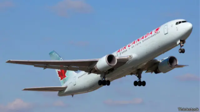 Avión de Air Canada