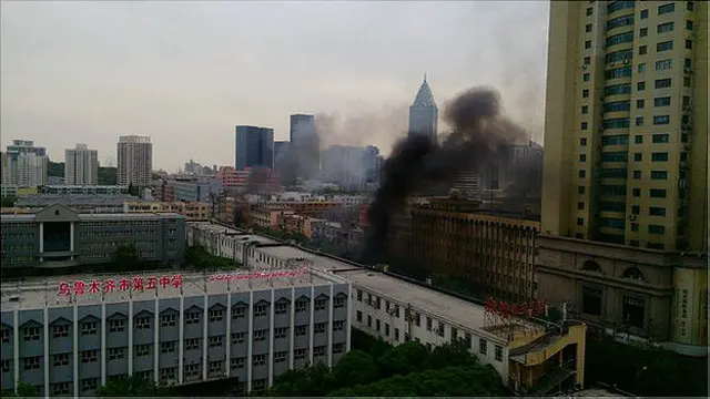 उरुमची धमाका, शिनजियांग, चीन