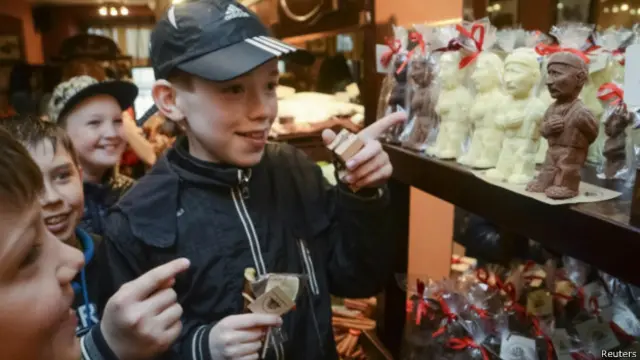 Шоколадный Путин и дети