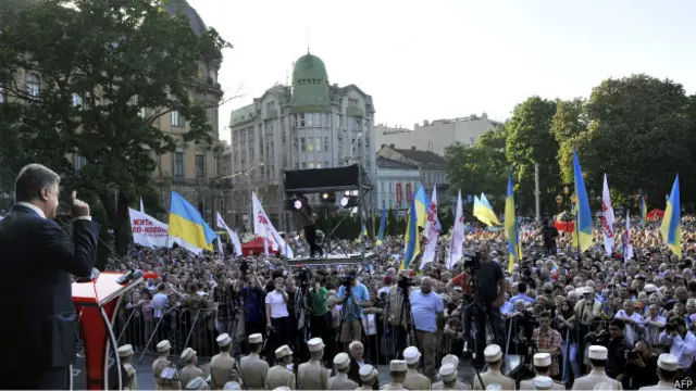 Порошенко во Львове