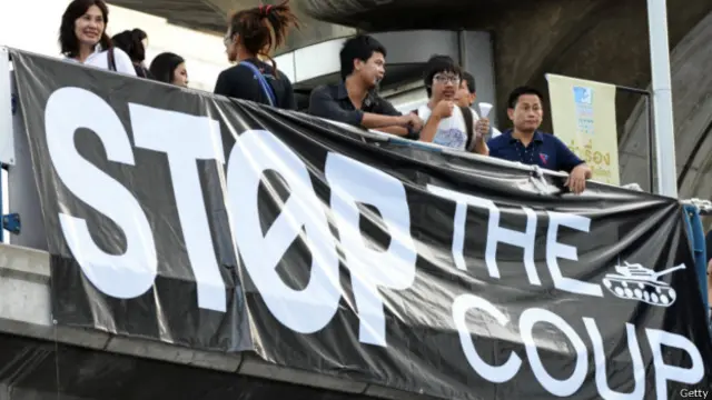 泰国示威者（23/05/2014）