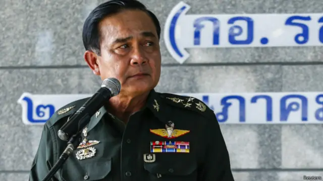 Tướng Prayuth hiện nắm quyền lãnh đạo đất nước tối cao