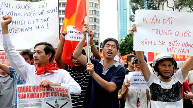 Biểu tình chống TQ 11/5/2014 ở Sài Gòn