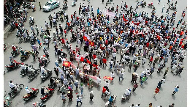 Vụ giàn khoan 981 năm 2014 đã dẫn đến các cuộc biểu tình chống Trung Quốc ở Việt Nam