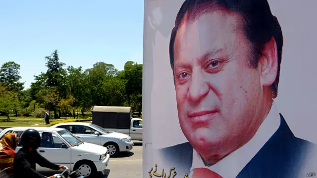 पाकिस्तान की प्रधानमंत्री नवाज़ शरीफ़