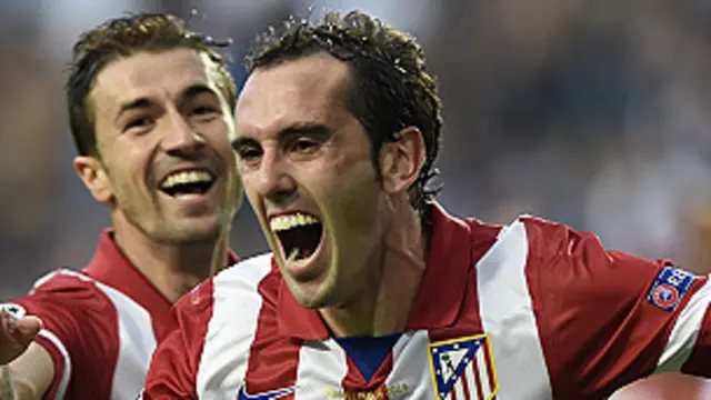 Godin, patron de la défense de l'"Atleti" souffrait d'une blessure.