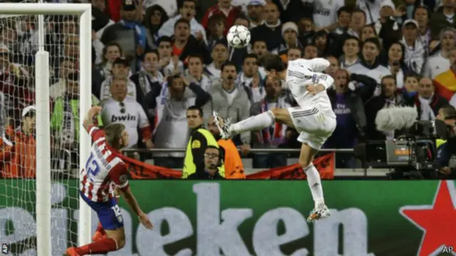 ريال مدريد أحرز ثلاثة أهداف في الشوط الإضافي الثاني.